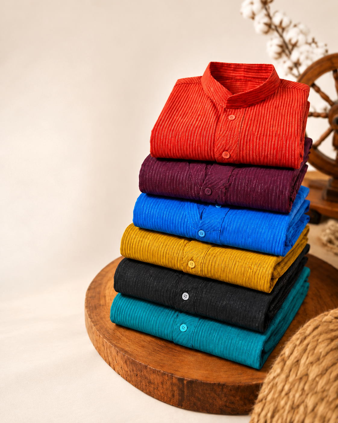 Cotton Khadi Shirts